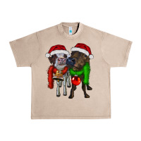 Two Christmas Heifers Urban Heavy Tee | Teevron