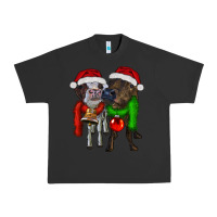 Pigment Black two christmas heifers Urban Heavy Tee - RanaPortraitStore