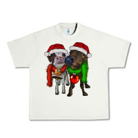 Pistachio two christmas heifers Urban Heavy Tee - RanaPortraitStore