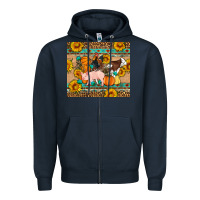 Navy Fall Coop Animals Zipper Hoodie - Artiststas