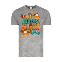 Cloud Rock thick thighs and pumpkin pies Vintage Tee - CowGirlArtShop