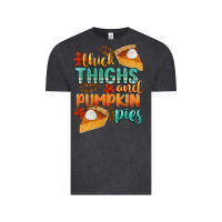 Vintage Black thick thighs and pumpkin pies Vintage Tee - CowGirlArtShop