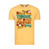 Vintage Mustard thick thighs and pumpkin pies Vintage Tee - CowGirlArtShop