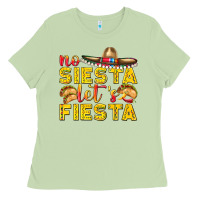 Matcha No Siesta Let's Fiesta Ladies Tee - texasbilliewilder