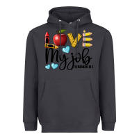 Smoke love my job teacher life Heavyweight Hoodie - BarkalooDesign