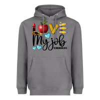 Storm love my job teacher life Heavyweight Hoodie - BarkalooDesign