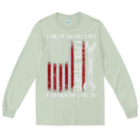 Matcha That_s What I Do I Fix Stuff And I Know Things American Flag Long Sleeve Tee - trangStudio