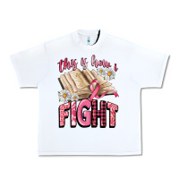 White this is how i fight Urban Heavy Tee - CowGirlArtShop