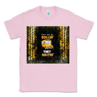 Bubblegum Pink they see me rollin' they waitin' school bus Classic Tee - TumblerDesignByShophia