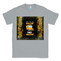 Heather Grey they see me rollin' they waitin' school bus Classic Tee - TumblerDesignByShophia