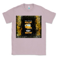 Lilac they see me rollin' they waitin' school bus Classic Tee - TumblerDesignByShophia