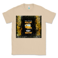 Mushroom they see me rollin' they waitin' school bus Classic Tee - TumblerDesignByShophia