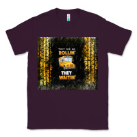 Plum they see me rollin' they waitin' school bus Classic Tee - TumblerDesignByShophia