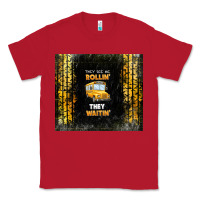 Red they see me rollin' they waitin' school bus Classic Tee - TumblerDesignByShophia