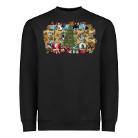 Black peace Heavyweight Sweatshirt - SublimationCraftShop
