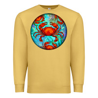Antique Gold crab Premium Sweatshirt - BarkalooDesign