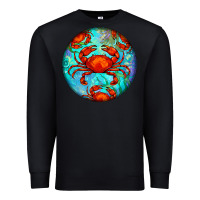 Black crab Premium Sweatshirt - BarkalooDesign