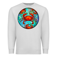 Dove Grey crab Premium Sweatshirt - BarkalooDesign
