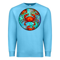 Ocean Blue crab Premium Sweatshirt - BarkalooDesign