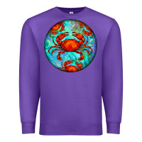 Purple crab Premium Sweatshirt - BarkalooDesign