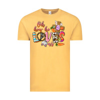Vintage Mustard oh how he loves us Vintage Tee - CowGirlArtShop