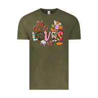Vintage Olive oh how he loves us Vintage Tee - CowGirlArtShop