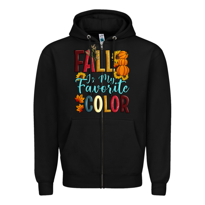 Fall Is My Favorite Color Zipper Hoodie by Artiststas | Teevron