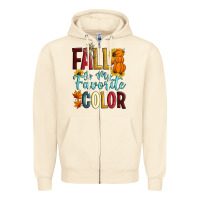 Sandshell Fall Is My Favorite Color Zipper Hoodie - Artiststas