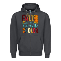 Smoke Fall Is My Favorite Color Zipper Hoodie - Artiststas