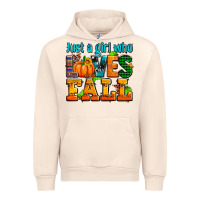 Sandshell just a girl who loves fall Urban Hoodie - AdoDesignShop