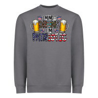 Storm I'm Not Drunk I'm Patriotic Heavyweight Sweatshirt - CowhideDigitalArt