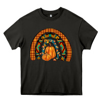 Asphalt fall pumpkin rainbow Heavy Core Tee - JahusDesignShop