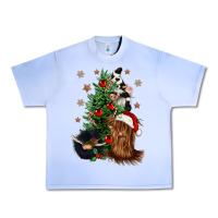 Grape Ice heifer cow gnomies christmas tree Urban Heavy Tee - CowGirlArtShop