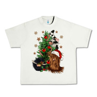 Pistachio heifer cow gnomies christmas tree Urban Heavy Tee - CowGirlArtShop