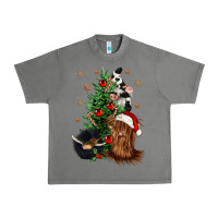 Tornado heifer cow gnomies christmas tree Urban Heavy Tee - CowGirlArtShop