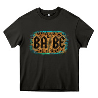Asphalt Leopard Pattern Babe Tried Heavy Core Tee - Bettercallsaul