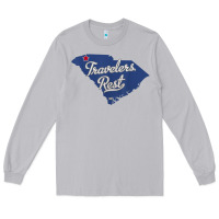 Moon Dust travelers rest south carolina sc map Long Sleeve Tee - trangStudio