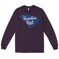Plum travelers rest south carolina sc map Long Sleeve Tee - trangStudio
