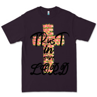 Plum Trust In The Lord Premium Tee - Bettercallsaul