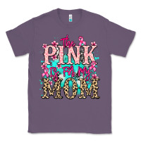 Lavender The pink is for my Mom Cancer Awareness Classic Tee - HowdyJamesFarm