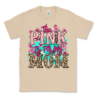 Mushroom The pink is for my Mom Cancer Awareness Classic Tee - HowdyJamesFarm