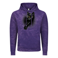 Cloud Purple Black Cat Yellow EyesCats Tee Shirt Gifts Vintage Hoodie - trangStudio