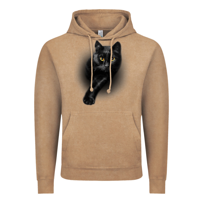 Black Cat Yellow Eyescats Tee Shirt Gifts Vintage Hoodie by trangStudio | Teevron