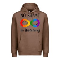 Chestnut no Shame Stimming Premium Hoodie - CowhideDigitalArt