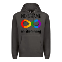 Smoke no Shame Stimming Premium Hoodie - CowhideDigitalArt
