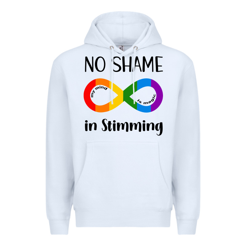 No Shame Stimming Premium Hoodie by CowhideDigitalArt | Teevron