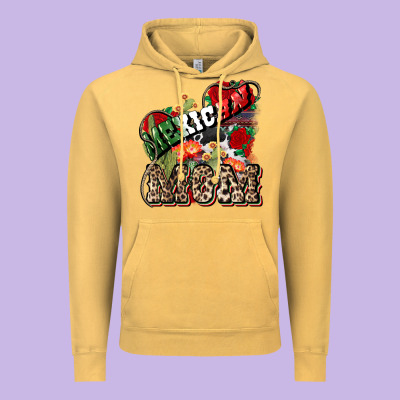 Mexican Mom Mexico Vintage Hoodie Designed By Howdyjamesfarm