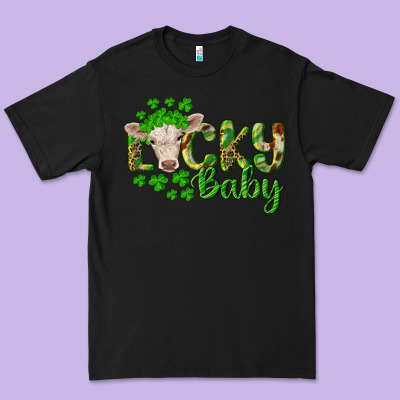 Lucky Baby Charolais Calf Premium Tee Designed By Ranaportraitstore