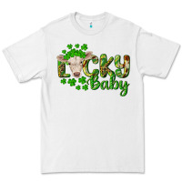 White Lucky baby charolais calf Premium Tee - RanaPortraitStore