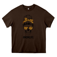 Chocolate Brown Sunflower Mom Skull Heavy Core Tee - Bettercallsaul